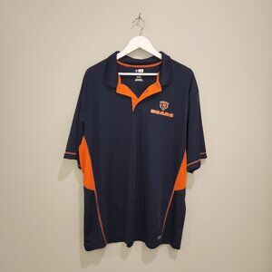 Chicago Bears NFL Team Apparel Polo Fall Football Fan Gear - Size XL